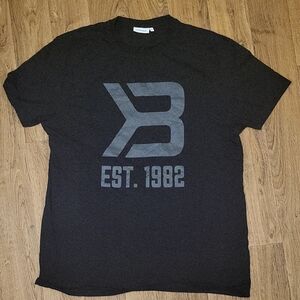 BETTER BODIES Black Graphic Tee
